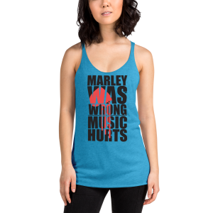 Music Hurts Women's Racerback Tank